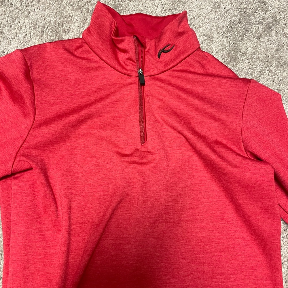 KJUS Women's Feel Half-Zip Midlayer Long Sleeves Pullover Top Size 36/S